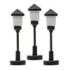 HO Gas Lamps - Frosted (3 Pack)