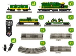 John Deere GP38 Freight LionChief® Set 15 John Deere GP38 Freight LionChief® Set -Deals Lionel Store 2123040 04