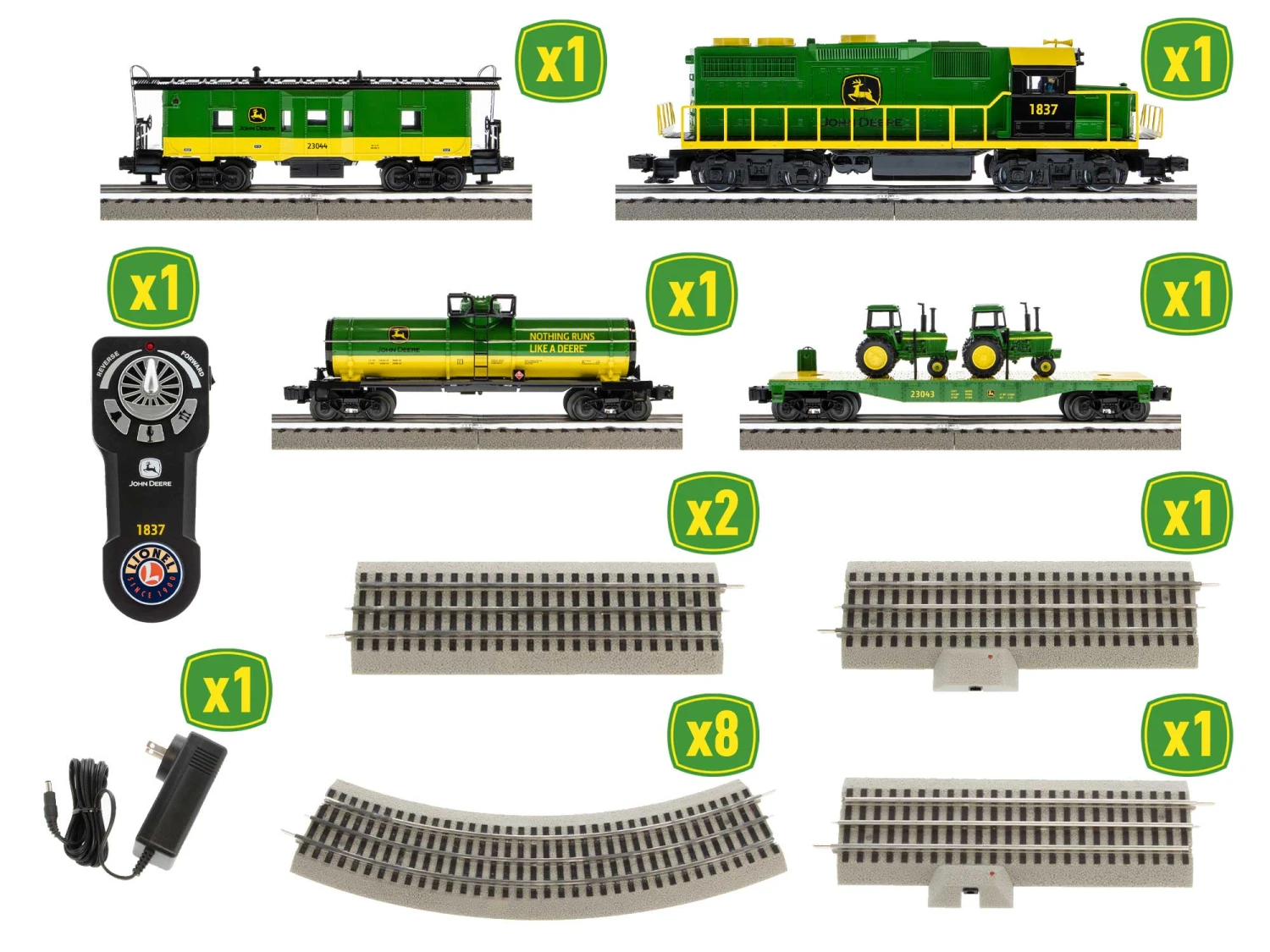 John Deere GP38 Freight LionChief® Set 4 John Deere GP38 Freight LionChief® Set - Image 4