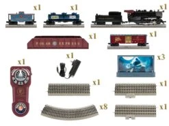 THE POLAR EXPRESS™ Freight LionChief Set -Deals Lionel Store 2123070 04