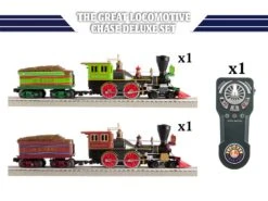 Great Locomotive Chase Deluxe LionChief Bluetooth 5.0 Set -Deals Lionel Store 2223070 05