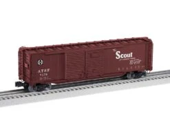 Santa Fe End Door Boxcar #7176