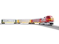 Santa Fe AutoRack LionChief Set -Deals Lionel Store 2323030 04
