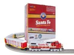 Santa Fe AutoRack LionChief Set -Deals Lionel Store 2323030 06