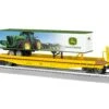 John Deere 50' Flatcar W/ Trailer