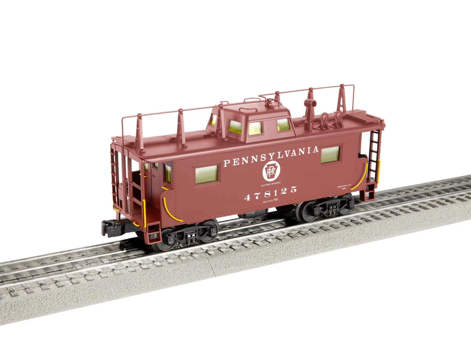 Pennsylvania Railroad N8 Cabin Car #478125 1 Pennsylvania Railroad N8 Cabin Car #478125