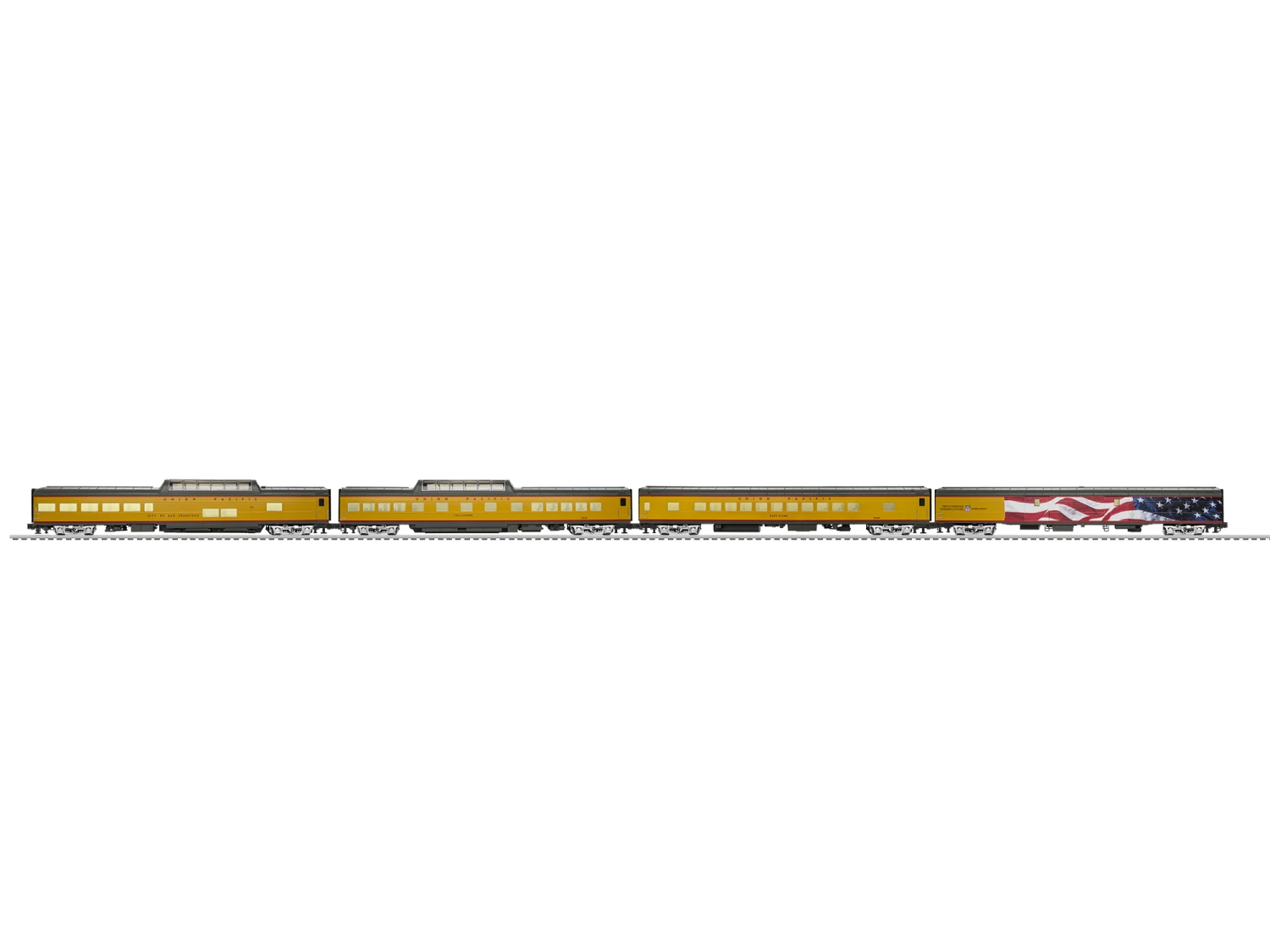 Union Pacific Excursion 21" 4 Pack 1 Union Pacific Excursion 21" 4 Pack