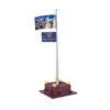 Plug-Expand-Play The Polar Express™ Illuminated Flagpole