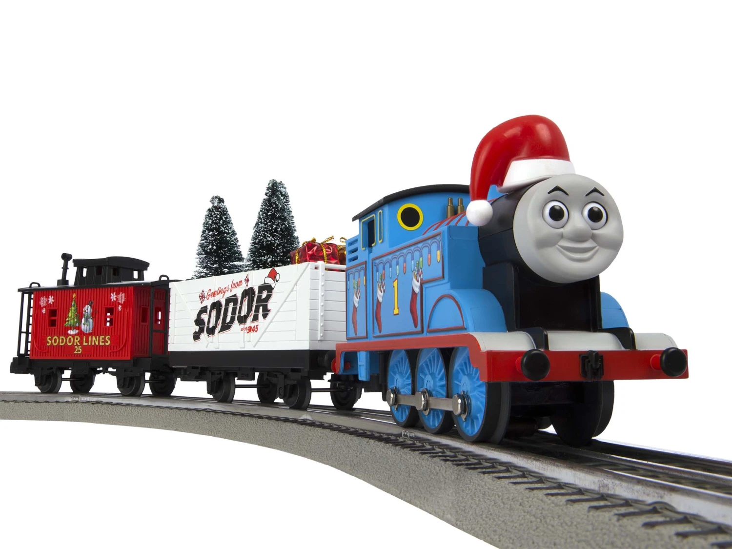 Thomas & Friends Christmas Freight LionChief Set With Bluetooth 1 Thomas & Friends Christmas Freight LionChief Set With Bluetooth